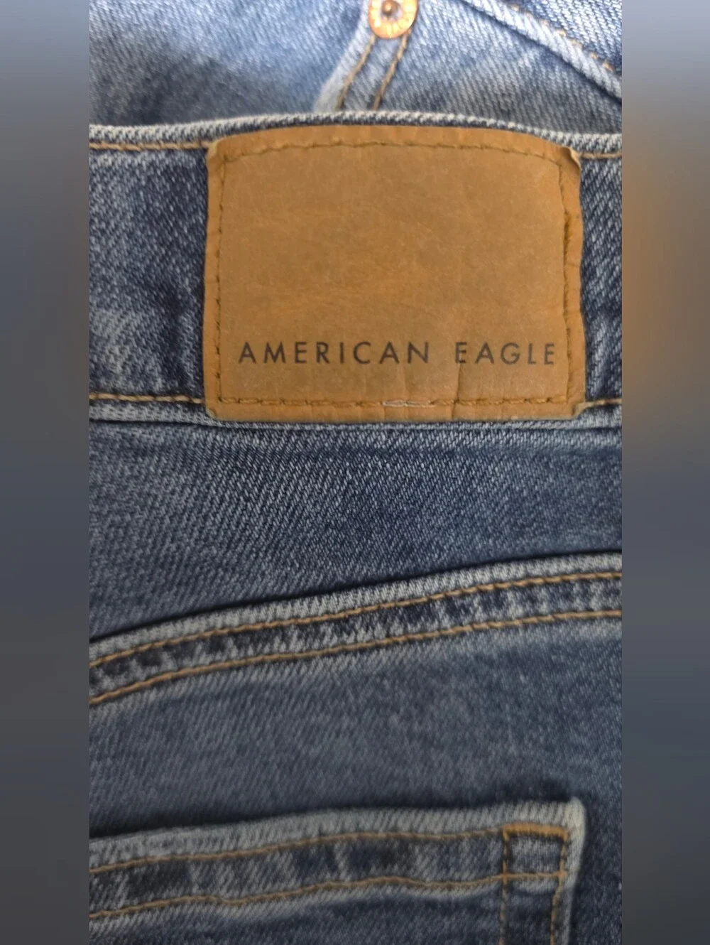 American Eagle Outfitters Women's 90s Skinny Jeans Medium Wash Stretch Size 4R